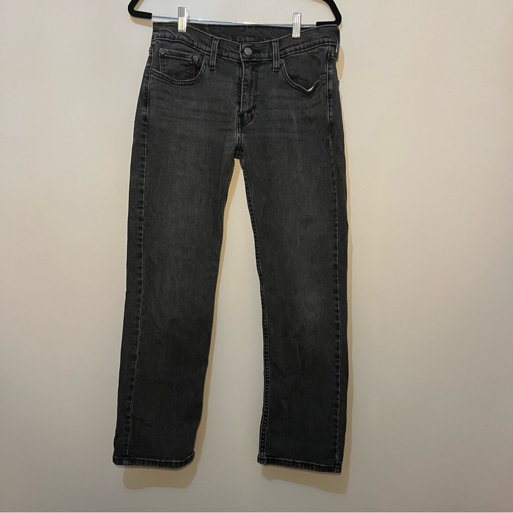Levi's 514 Men's Dark Gray Straight Jeans